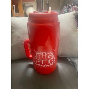 Vintage 100oz Big Gulp Red 7-11 Double Insulated Slushee Fountain Drink huge